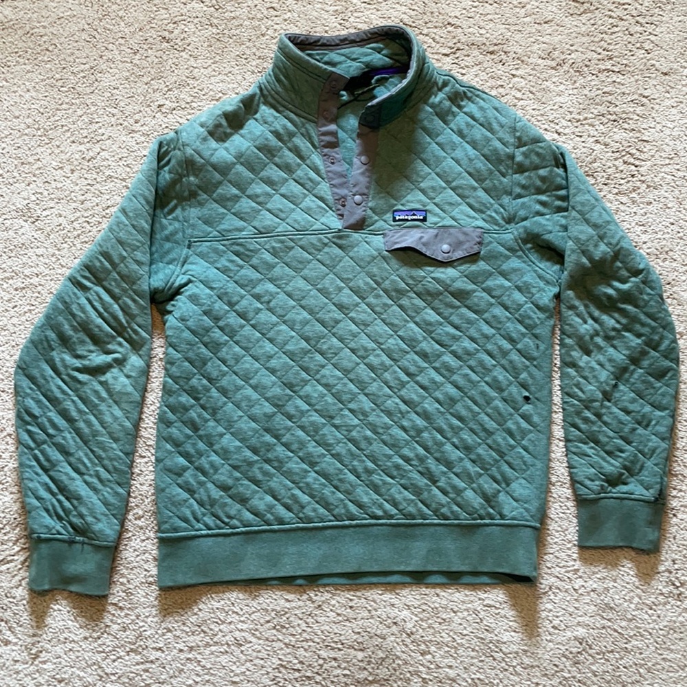 Patagonia quilt snap-t sweater. Men’s medium